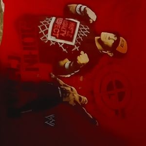 Red Cena t shirt vivid colors